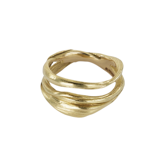 Low Tide ring no.4 in 18kt. gold