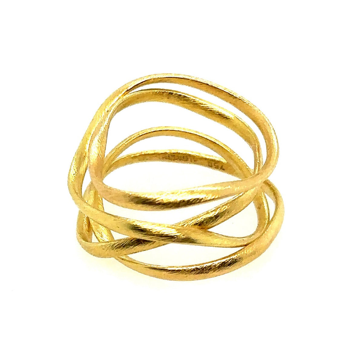 Flair ring no.4 in 18kt. gold with 4 windings