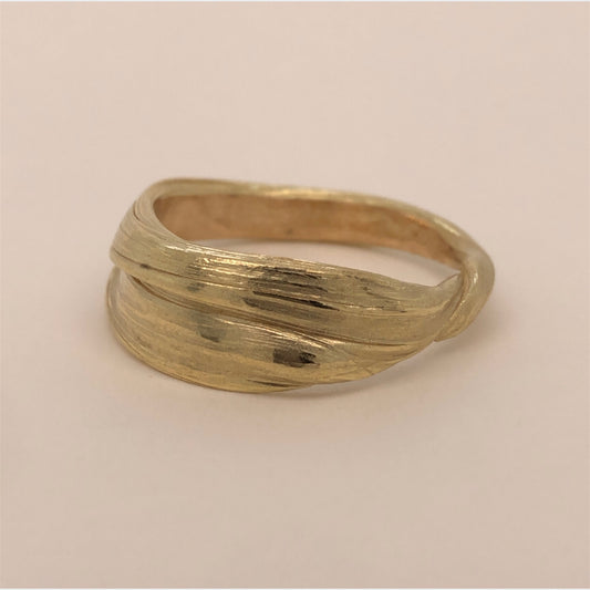 Low Tide ring no.3 in 18 kt. solid gold