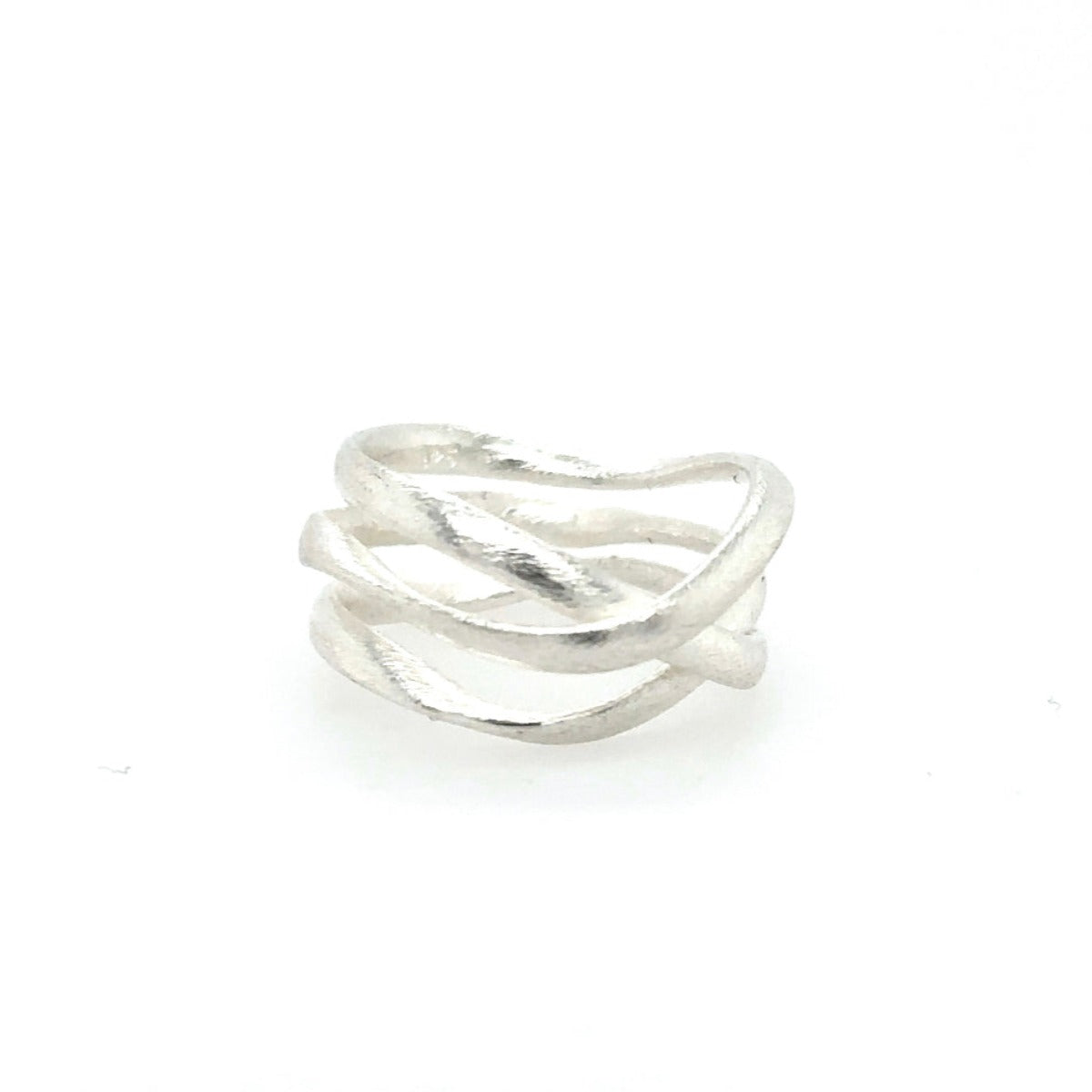 Flair ring no.3 in sterling silver with 3 windings