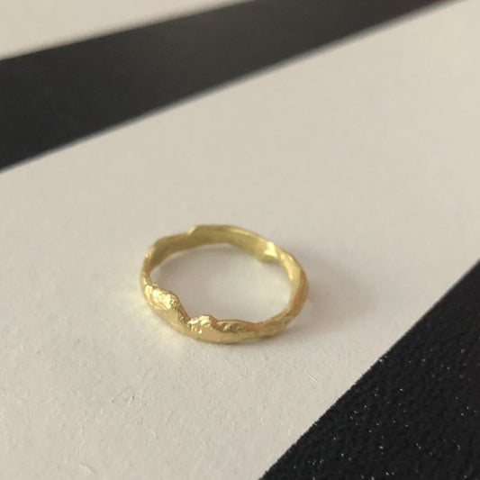 Lava Ring no.1 in 18 ct. gold