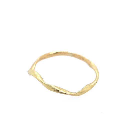 Flair ring no.1 Small in 18 ct. gold